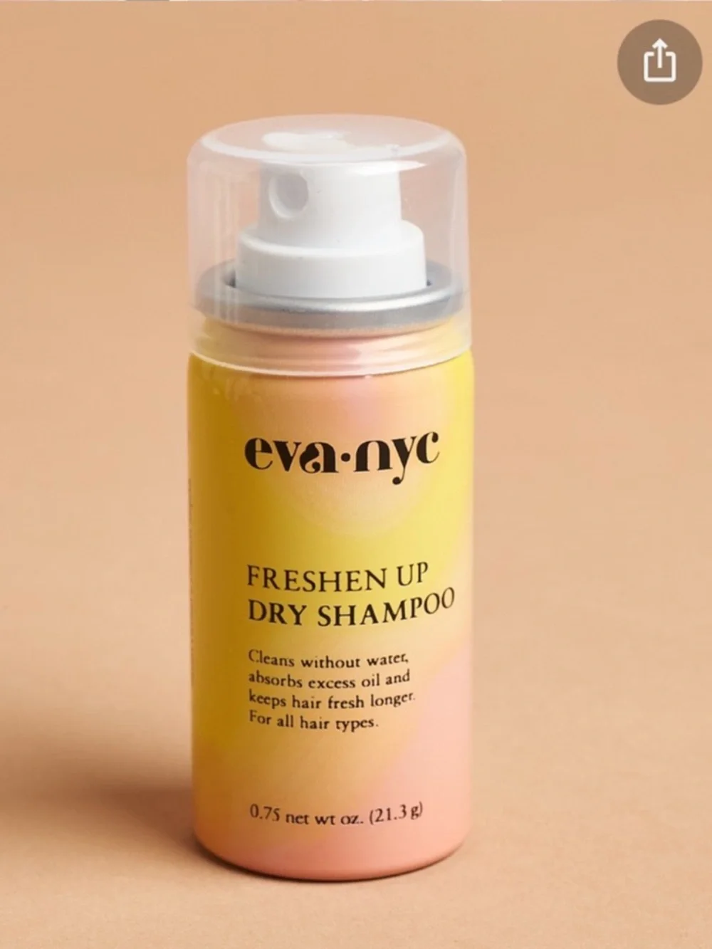 EVA NYC Freshen Up Dry Shampoo Set Travel Purse Fun Size 0.75oz NWT